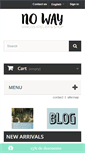 Mobile Screenshot of nowayvinilos.com